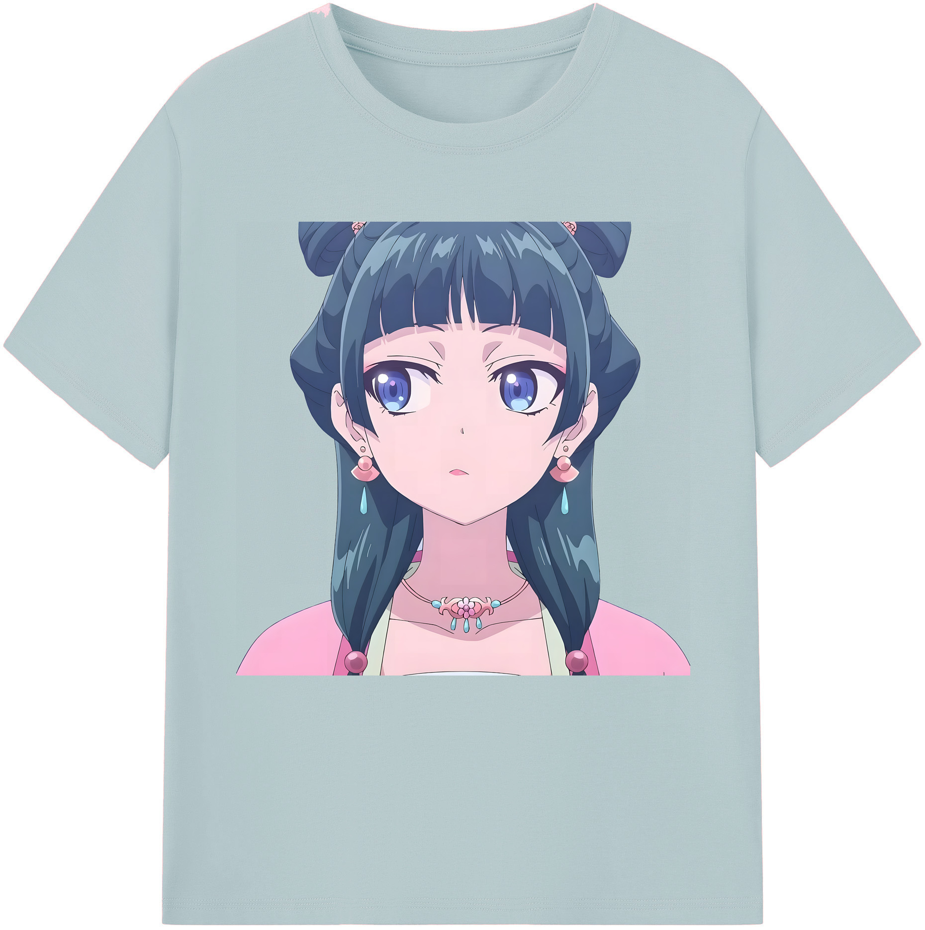 （画像用） 薬屋のひとりごと The Apothecary Diaries 綿100％半袖Tシャツ（フロントプリント）